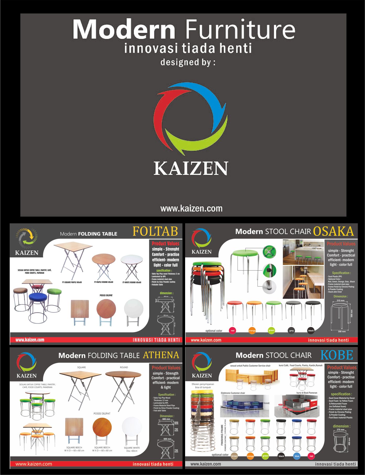 DESAIN KATALOG / BROSUR